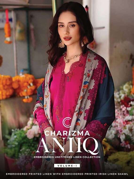 ANIIQ VOL-2 LINEN 25 by CHARIZMA